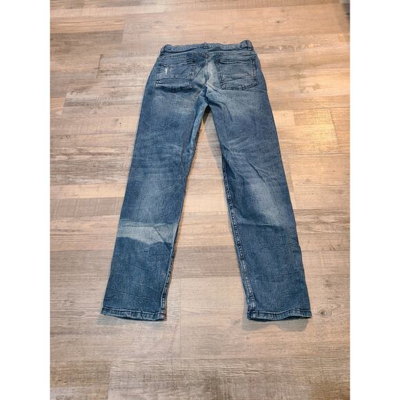 Arizona jean co size 14 regular boys advance flex 360 distressed jeans - Picture 2 of 7